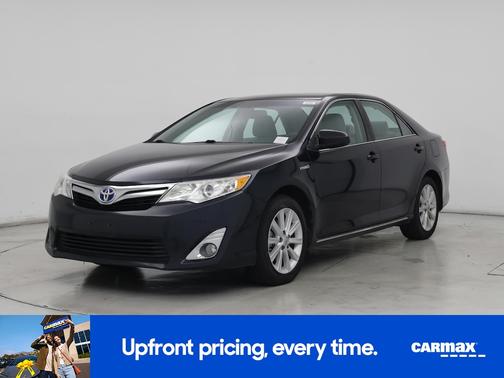 Blue 2014 Toyota Camry Hybrid XLE