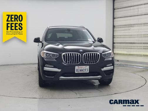 Black 2018 BMW X3 XDrive30i