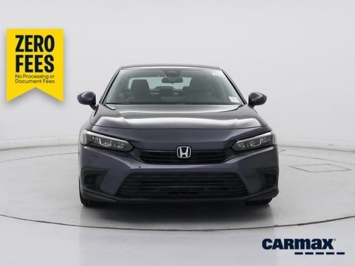 Gray 2022 Honda Civic LX