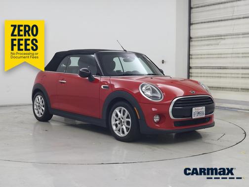 Red 2019 MINI Convertible
