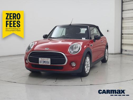 Red 2019 MINI Convertible