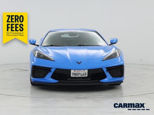 Blue 2020 Chevrolet Corvette Stingray 2LT