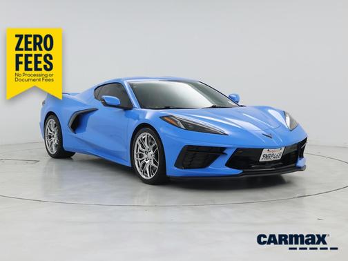 Blue 2020 Chevrolet Corvette Stingray 2LT