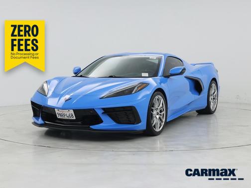 Blue 2020 Chevrolet Corvette Stingray 2LT