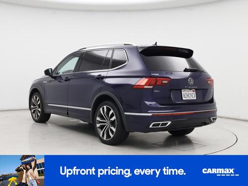Blue 2022 Volkswagen Tiguan SEL R-Line
