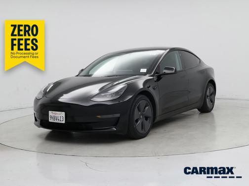 Black 2023 Tesla Model 3 Long Range