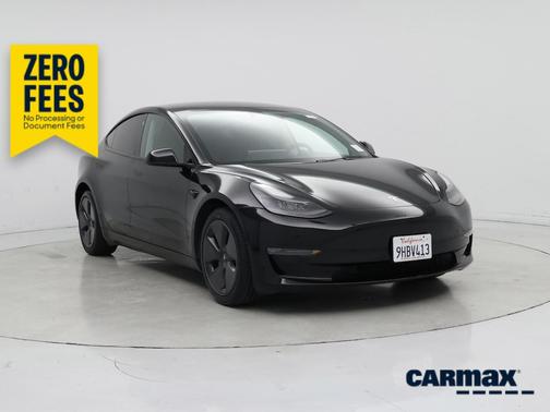 Black 2023 Tesla Model 3 Long Range