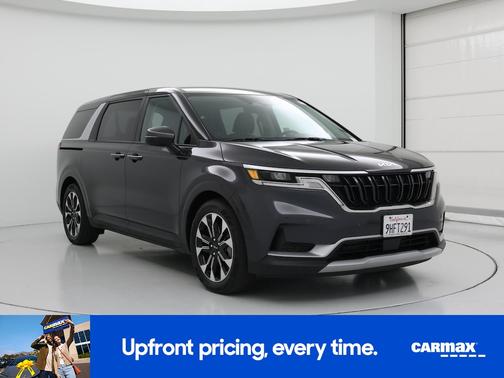 Gray 2024 Kia Carnival EX