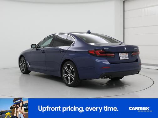 Blue 2022 BMW 530 I