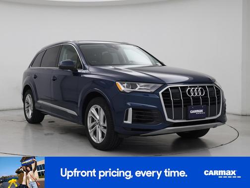 Blue 2020 Audi Q7 Premium Plus