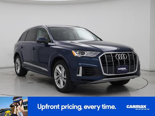 Blue 2020 Audi Q7 Premium Plus