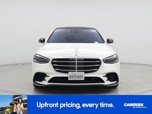 White 2021 Mercedes-Benz S-Class