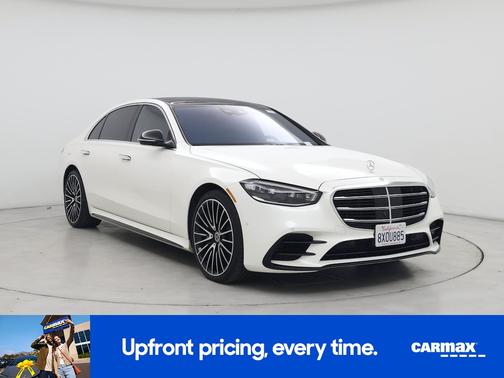 White 2021 Mercedes-Benz S-Class