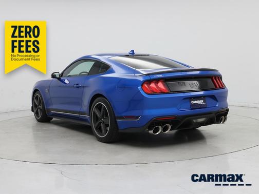 Blue 2021 Ford Mustang Mach 1