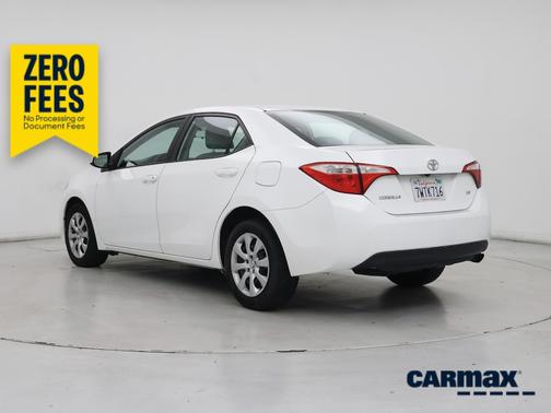 White 2014 Toyota Corolla LE