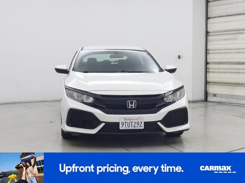 White 2018 Honda Civic LX