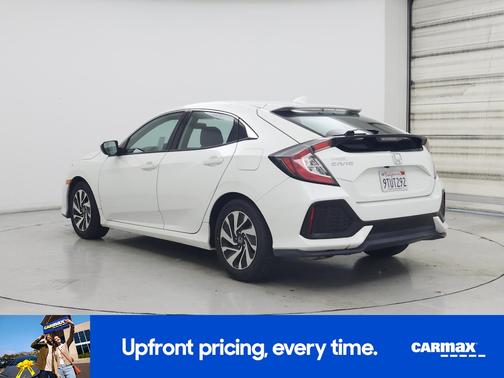 White 2018 Honda Civic LX