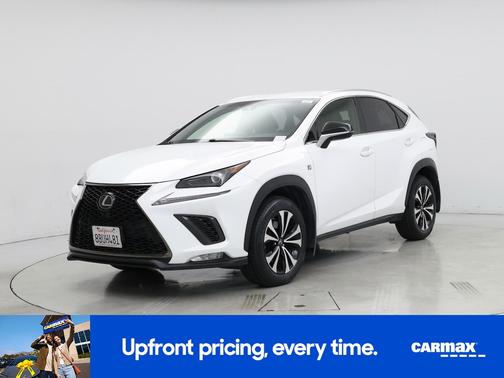White 2018 Lexus NX 300 F-Sport
