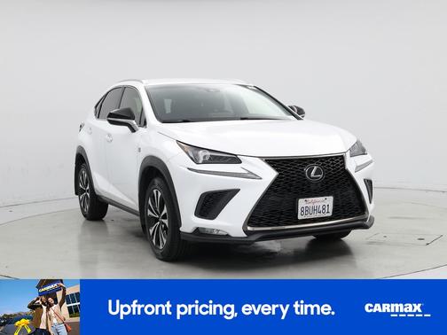 White 2018 Lexus NX 300 F-Sport