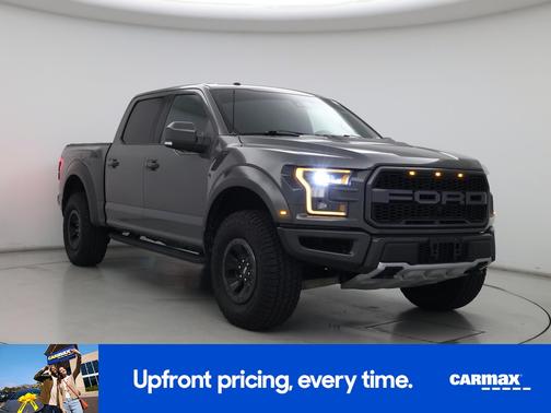 Gray 2018 Ford F-150 SVT Raptor
