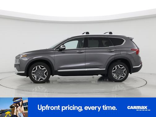 Gray 2021 Hyundai SANTA FE HEV Limited