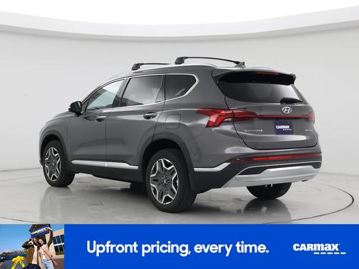 Gray 2021 Hyundai SANTA FE HEV Limited