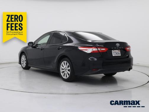 Black 2018 Toyota Camry LE