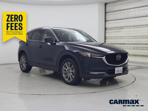Blue 2020 Mazda CX-5 Grand Touring Reserve