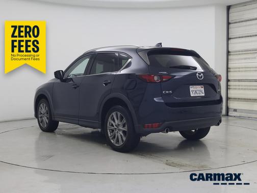 Blue 2020 Mazda CX-5 Grand Touring Reserve