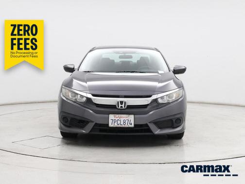 Gray 2016 Honda Civic LX