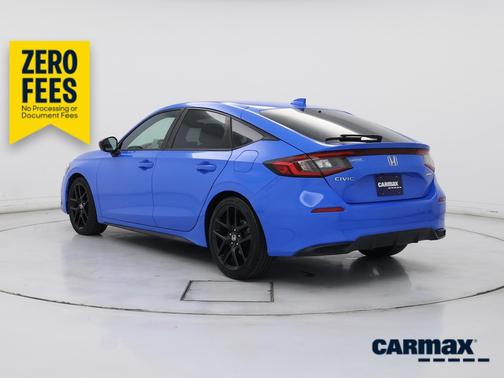 Blue 2022 Honda Civic Sport