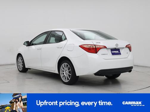 White 2017 Toyota Corolla LE