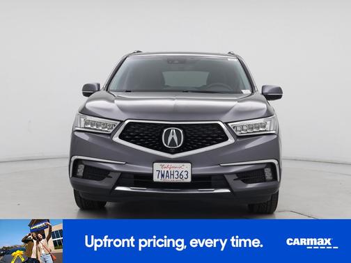 Gray 2017 Acura MDX Advance