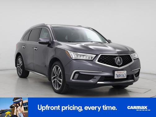 Gray 2017 Acura MDX Advance