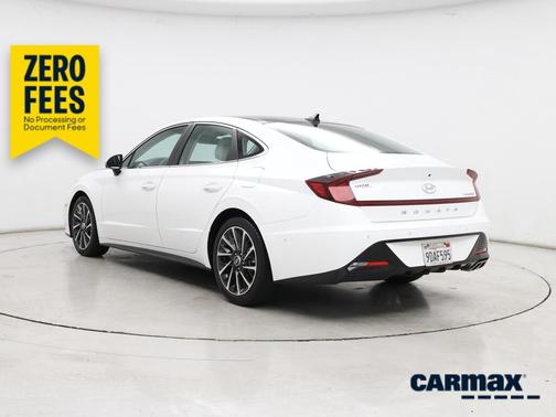White 2023 Hyundai SONATA Limited
