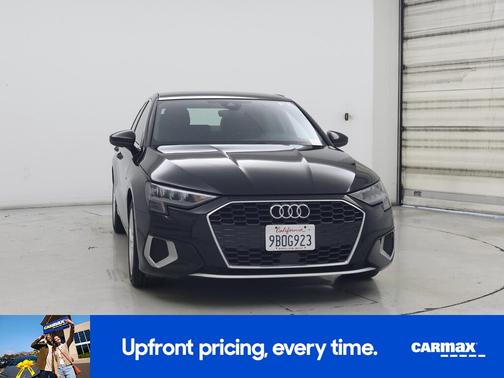 Black 2022 Audi A3 Premium