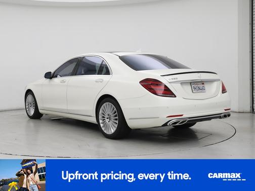 White 2019 Mercedes-Benz S-Class
