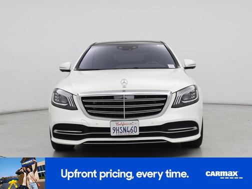 White 2019 Mercedes-Benz S-Class
