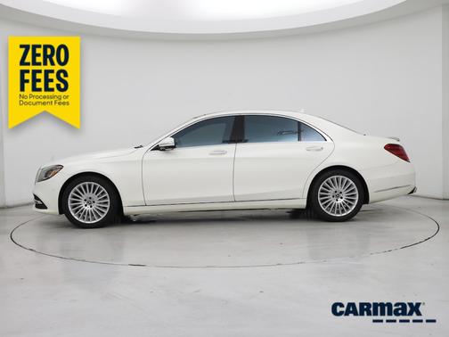 White 2019 Mercedes-Benz S-Class