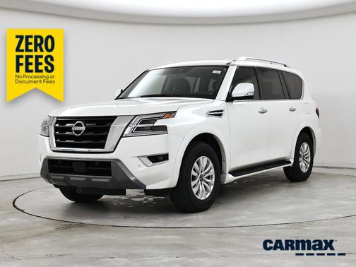 White 2024 Nissan Armada SV
