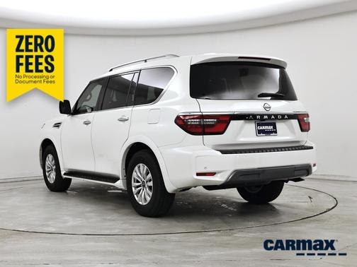 White 2024 Nissan Armada SV