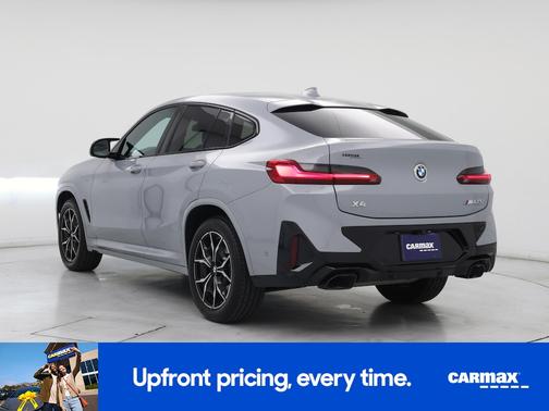Gray 2023 BMW X4 M40I