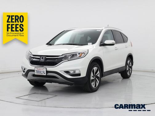 White 2016 Honda CR-V Touring