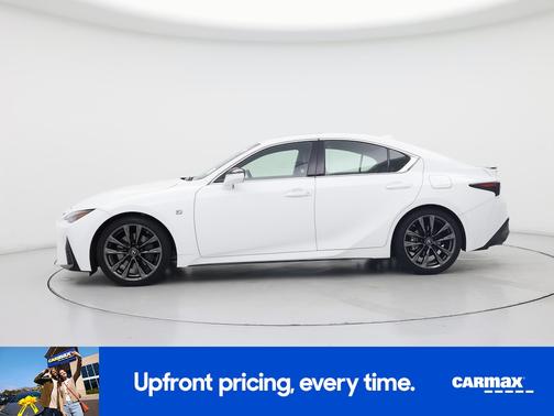 White 2021 Lexus IS 350 F-Sport