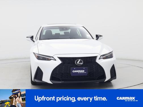 White 2021 Lexus IS 350 F-Sport