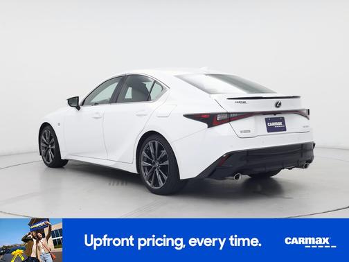 White 2021 Lexus IS 350 F-Sport