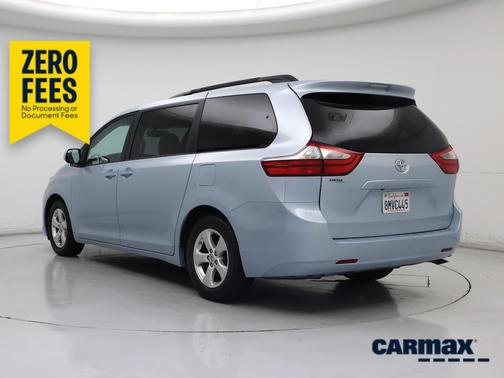 Blue 2015 Toyota Sienna LE