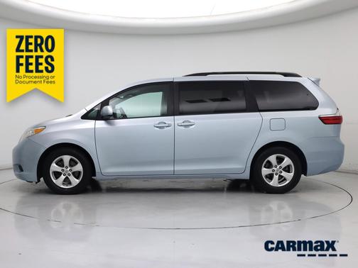 Blue 2015 Toyota Sienna LE
