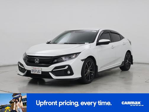 White 2020 Honda Civic Sport