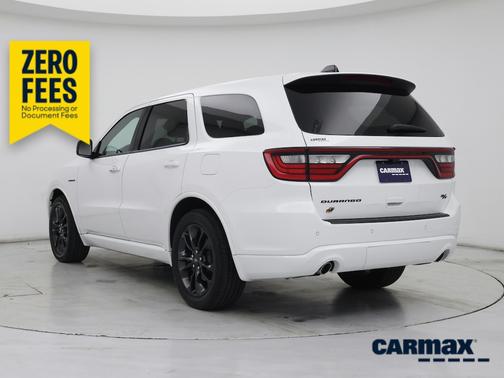 White 2023 Dodge Durango Hemi Orange